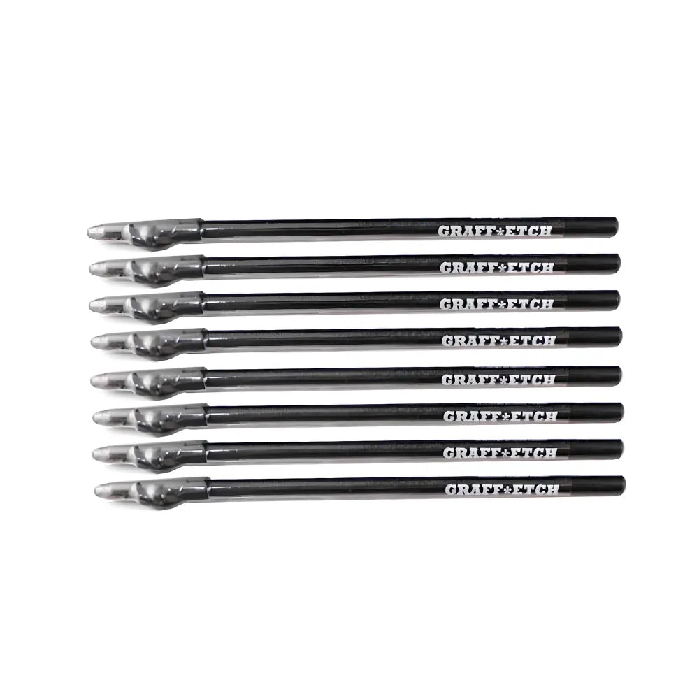 GRAFF*ETCH BARBER PENCIL BLACK 10 PACK