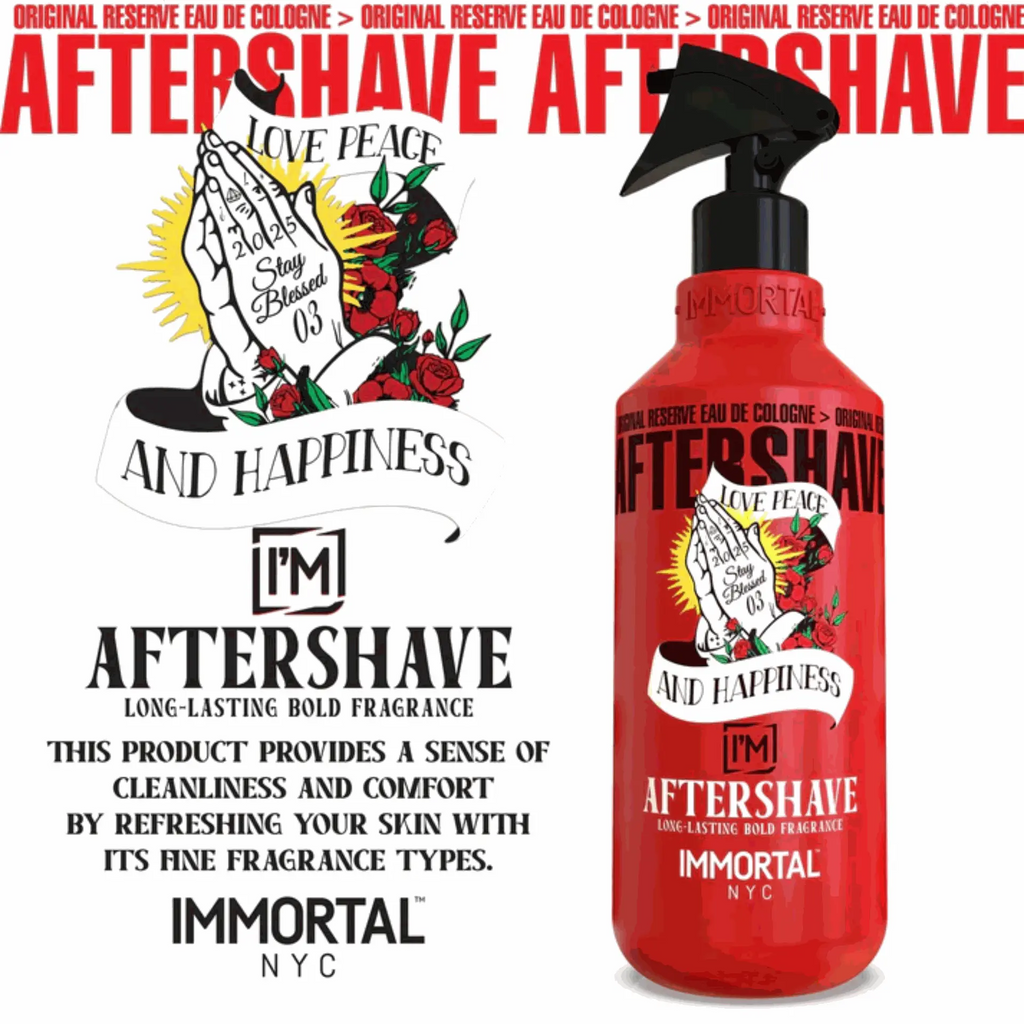 IMMORTAL AFTERSHAVE STAY BLESSED 03