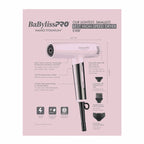 BABYLISSPRO NANO TITANIUM LIMITED EDITION NANO LIGHT IONIC DRYER | BNTC9200PK