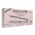 BABYLISSPRO NANO TITANIUM LIMITED EDITION 1.25" PRIMA3000 STAINLESS STEEL STYLING IRON | BNT3000TPK