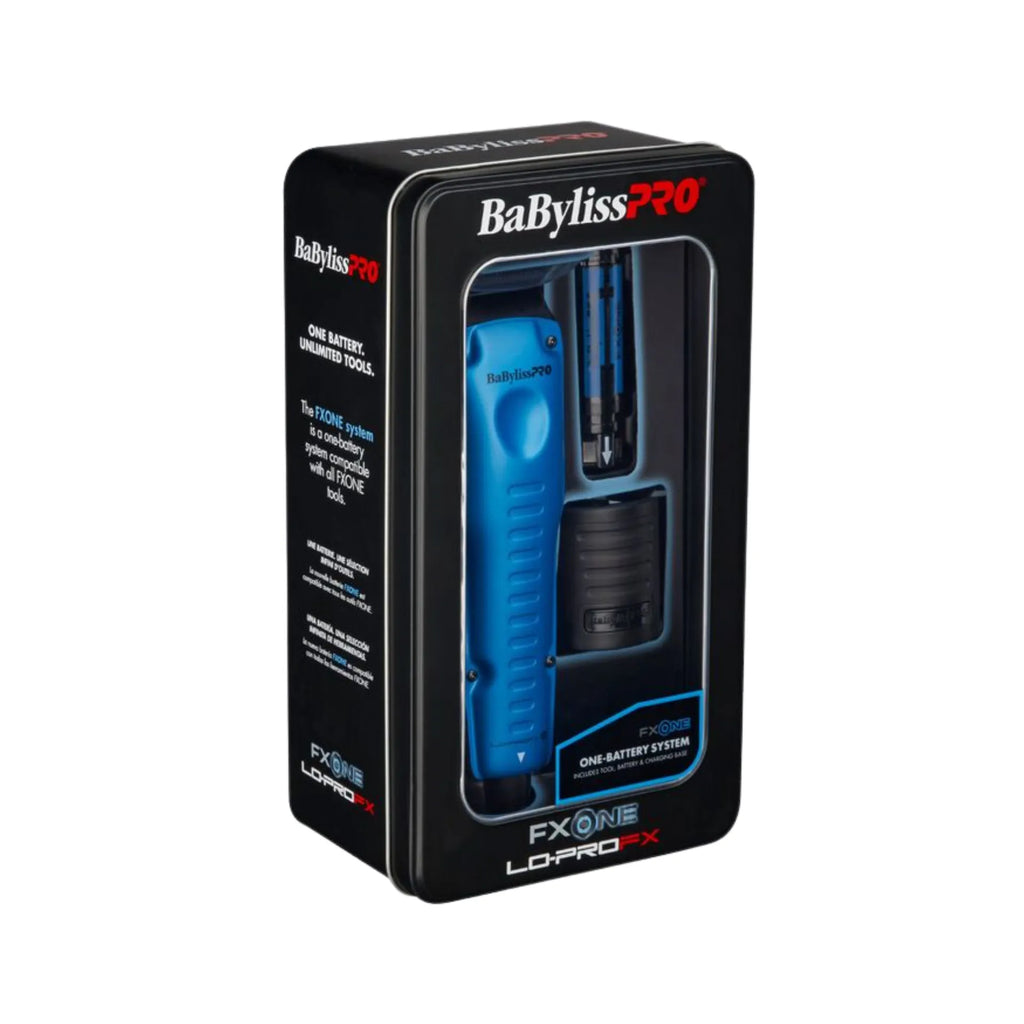 BaBylissPRO FXONE Lo-ProFX Limited Edition Black & Blue Clipper | FX829BL