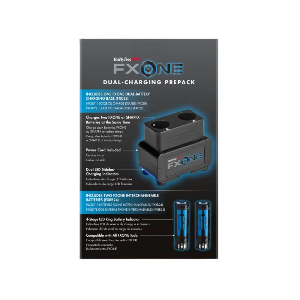 BABYLISSPRO FXONE DUAL-BATTERY CHARGING PREPACK | FXC2BPPK