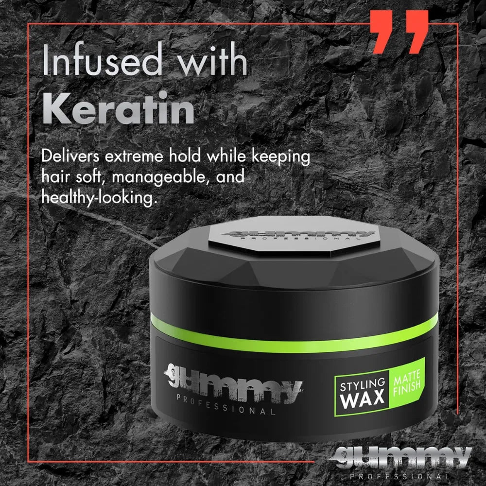 Gummy Wax Matte Finish 5 oz.