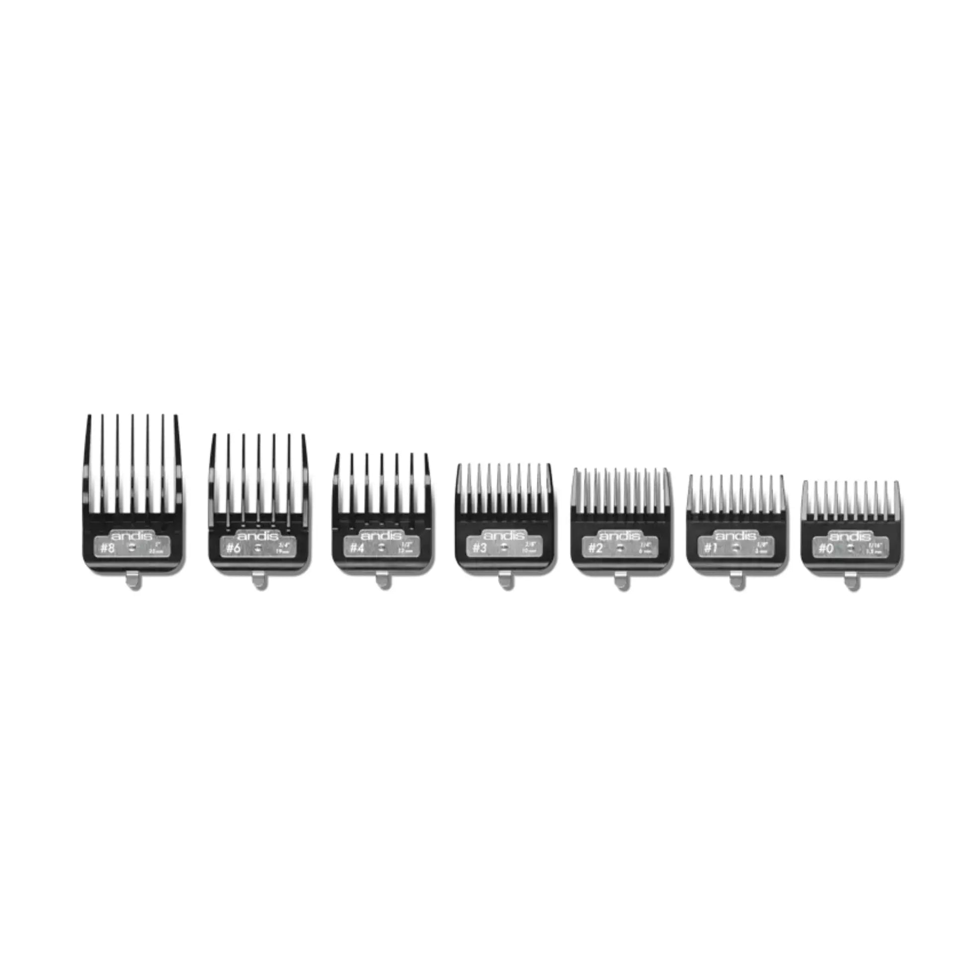 ANDIS BG SERIES PREMIUM METAL CLIP COMB SET | 33640