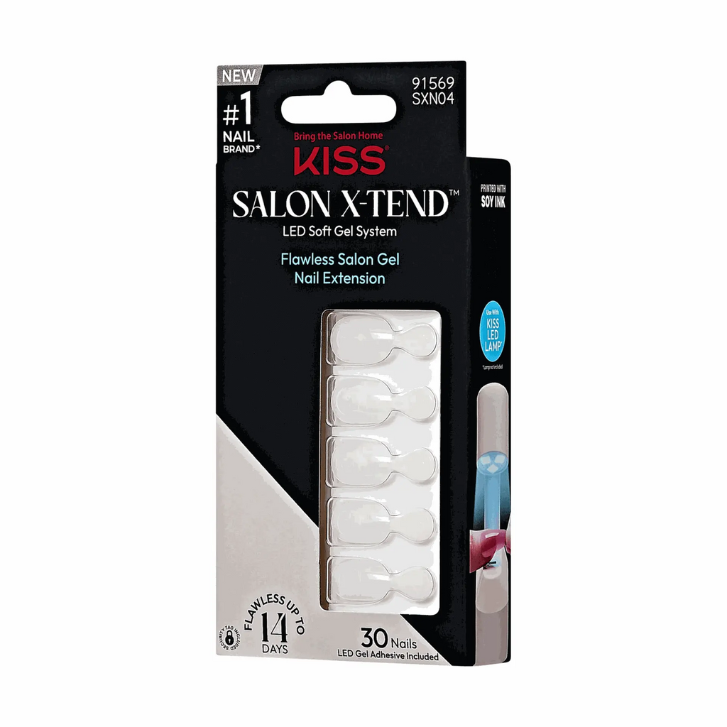 KISS SALON LED SOFT GEL NAIL KIT- KEEP IT