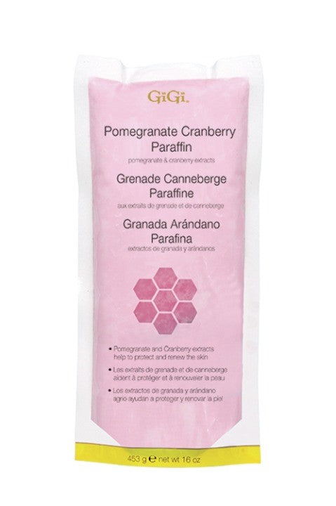 Gigi Pomegranate and Cranberry Paraffin Wax  16 Oz