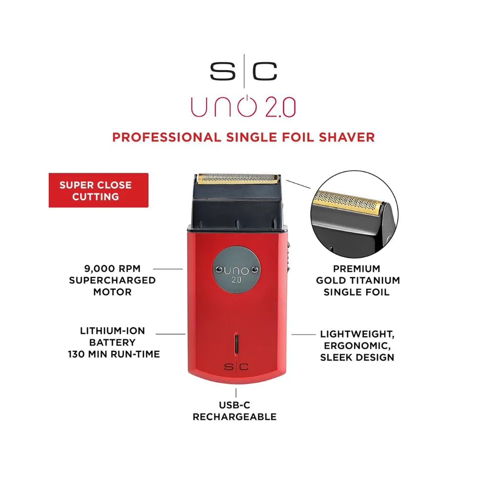 StyleCraft Uno 2.0 Single Foil Shaver | SC803R