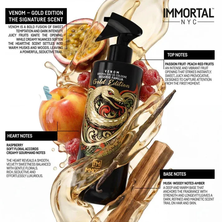 IMMORTAL COLOGNE-VENOM GOLD ED | NYC-179