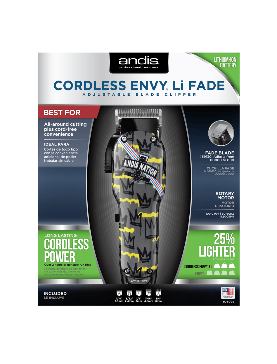Andis Cordless Envy Li Fade Clipper