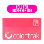 Colortrak Professional Highlighting Foil Roll, Integrated Blade on Box for Precision Length Cuts, Economical Roll Eliminates Waste, Silver, Roll Measu