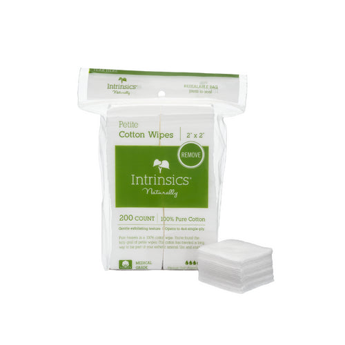 Intrinsics Cotton Wipes 2"x2" |200 Count | 407101