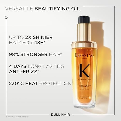 Kérastase Elixir Ultime Refillable Hydrating Hair Oil 2.53 Oz / 75 ML