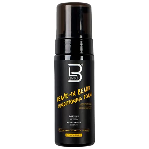 LEVEL3 LEAVE IN BEARD CONDITIONER 5oz | L3-BEARD-FOAM-15