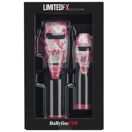 BaBylissPRO LIMITEDFX Camo Set Pink | FXHOLPKCAMPK