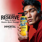 Immortal NYC Reserve Samurai Spirit, Aftershave Balm for Men- Moisturizing & Soothing Formula After Shaving- Spicy Floral Aftershave for Men- 17 Oz