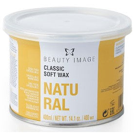Beauty Image Soft Wax Can Natural 14 oz.