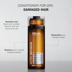 TRUSS Nutri Infusion Hair Conditioner for Damaged Hair - Moisturizing Conditioner to Restore Natural Moisture Balance with Myrica Fruit Wax & Miracle