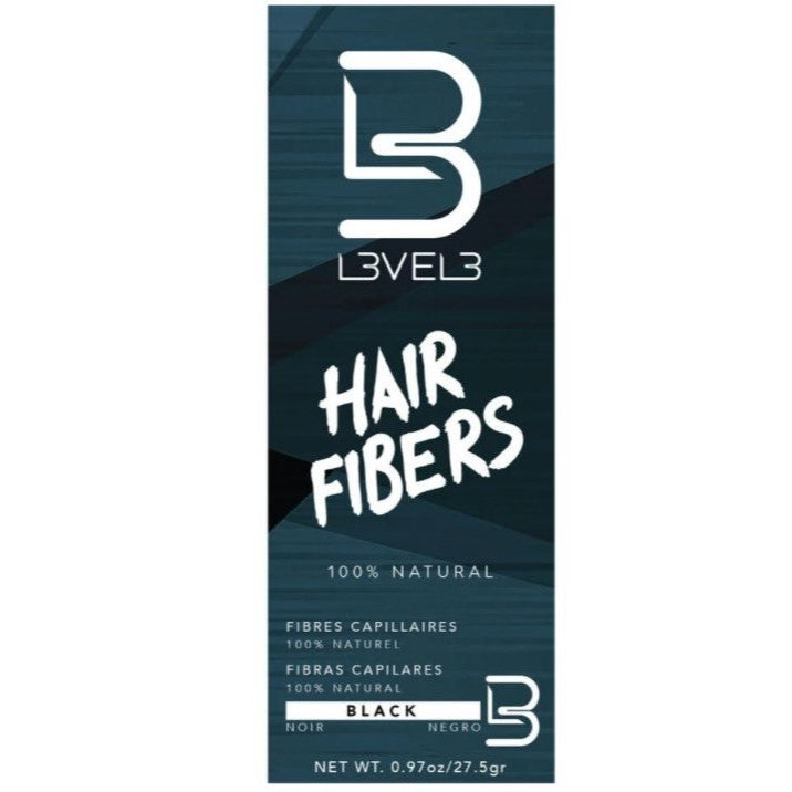 LEVEL3 Hair Fibers Black 0.97 oz.