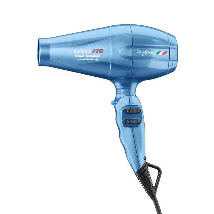 BaBylissPRO Nano Titanium Portofino Dryer Blue BNTB6610N