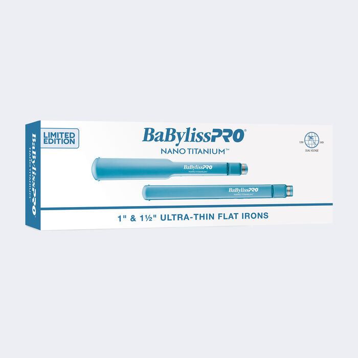 BaBylissPRO Nano Flat Iron Prepack 1" & 1-1/2" | BNTPP57UC