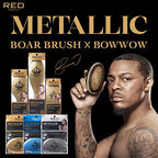 RED BY KISS METALLIC BOAR BRUSH X BOWWOW | BR08