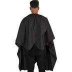 BARBER STRONG THE HANDS FREE BARBER CAPE SOLID BLACK - Regular