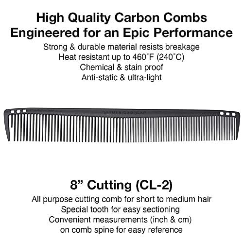 OLIVIA GARDEN 8.5" CUTTING COMB | 730-CL2