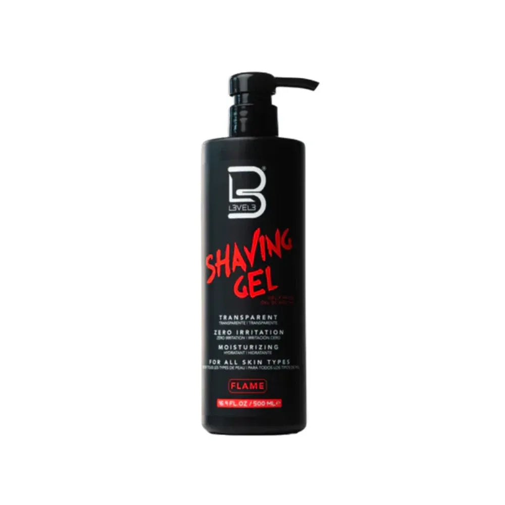 LEVEL3 SHAVING GEL 16Z-FLAME | 100200
