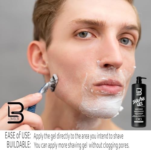 LEVEL3 SHAVING GEL 33Z ICE