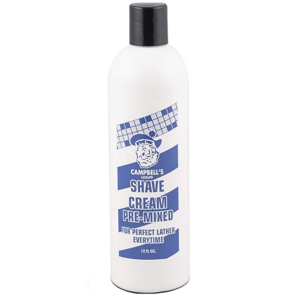 Campbell's Premixed Liquid Shave Cream 12 oz.