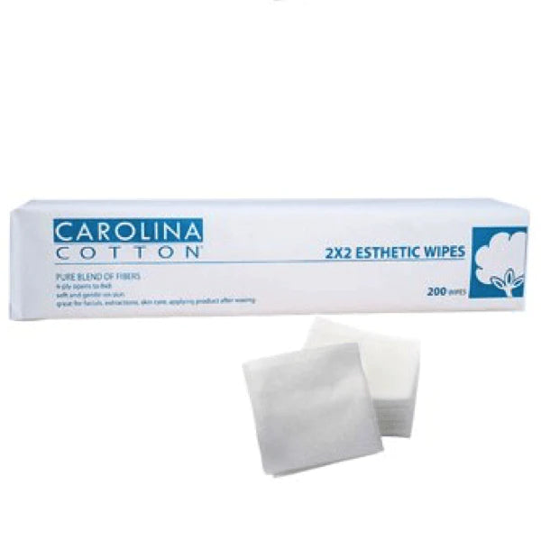 Carolina Cotton 2x2 Esthetic Wipes 200ct