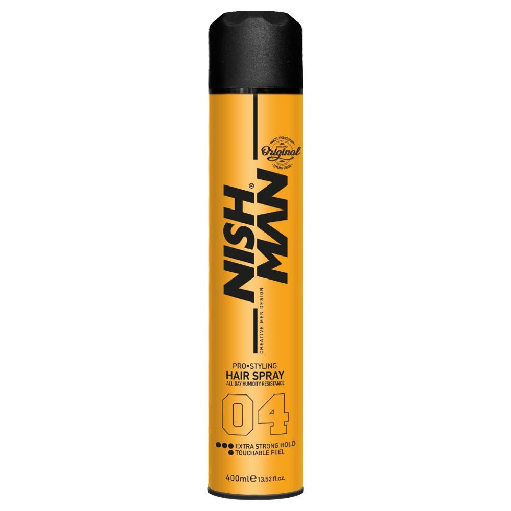 NISHMAN HAIR SPRAY 04 13oz.