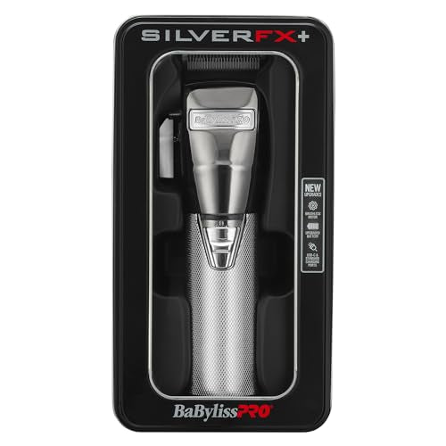 BABYLISSPRO SILVERFX+ ALL-METAL LITHIUM CLIPPER | FX870NS