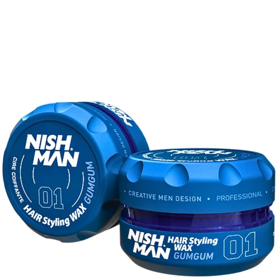 NISHMAN HAIR STYLING AQUA WAX 01 GUMGUM