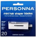 PERSONNA MINI HAIR SHAPER BLADE- COMFORT COATED-EXTRA SHARP STAINLESS | BP8900B