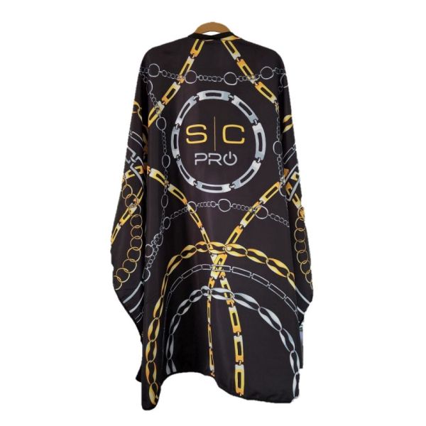 StyleCraft Chain Design Water Resistant Barber Cape