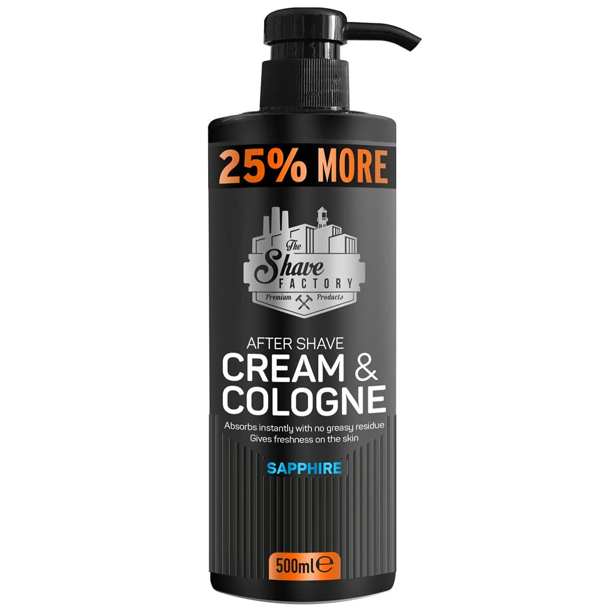 Shave Factory Cream Cologne Sapphire 16.9 oz.
