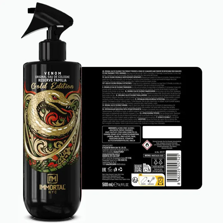 IMMORTAL COLOGNE-VENOM GOLD ED | NYC-179