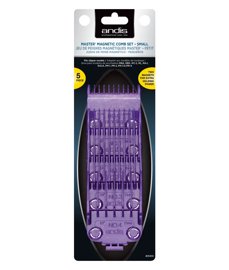 Andis Master Dual Magnet Small Comb Set | 01410