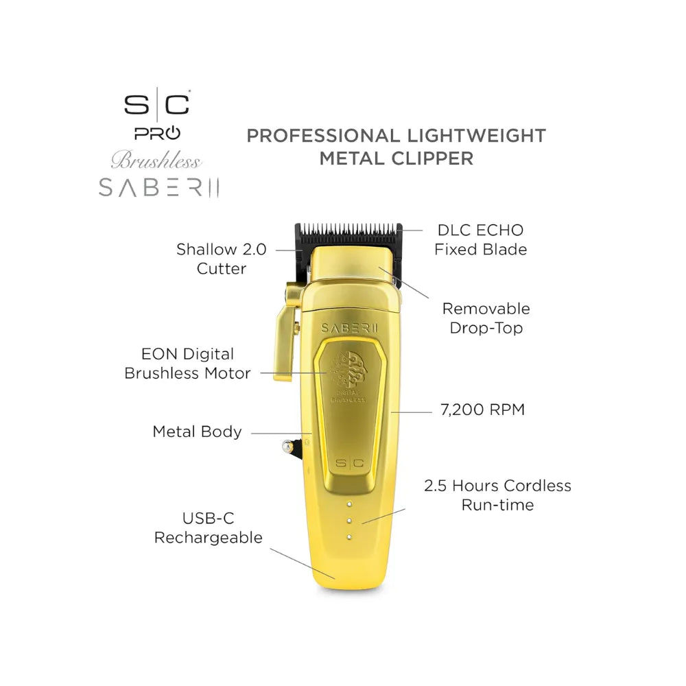 Stylecraft Saber II Clipper | Gold | SC617M