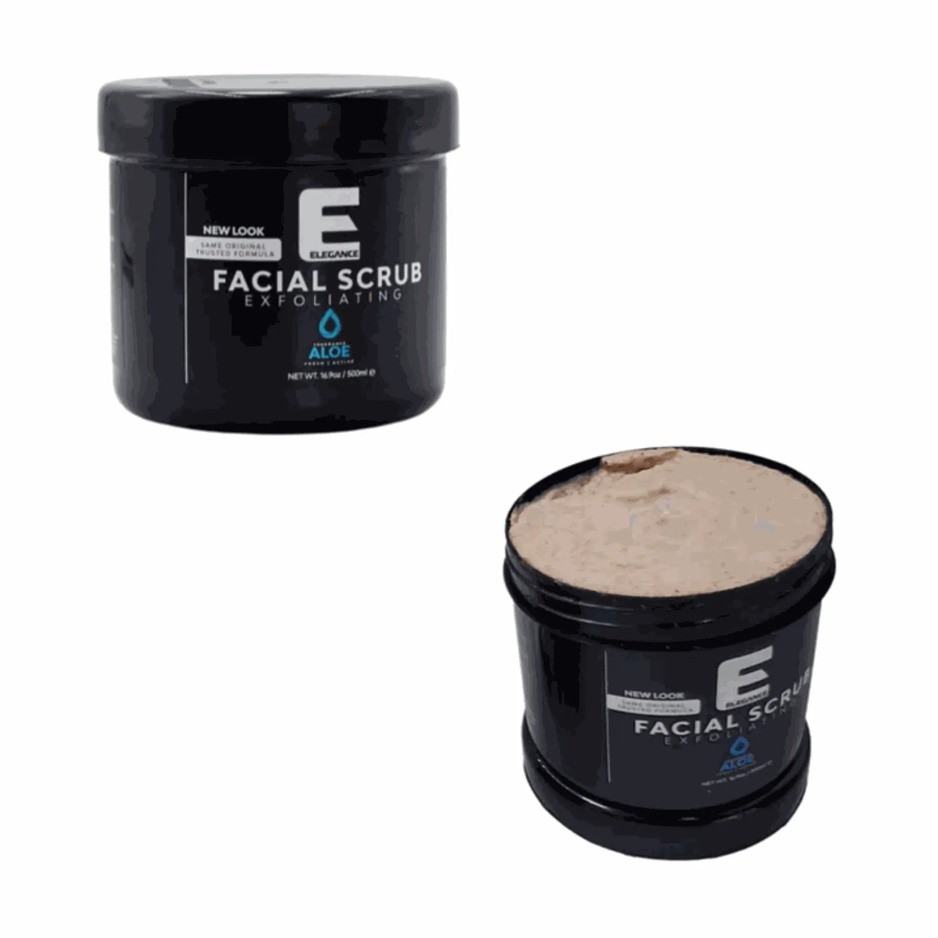 ELEGANCE FACIAL SCRUB ALOE 16oz | BLUE