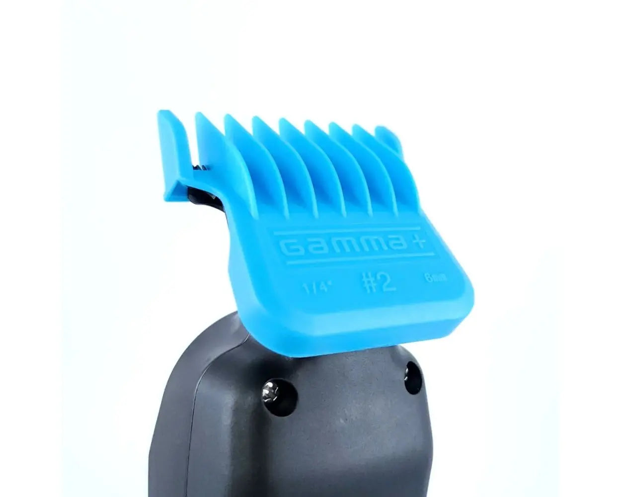 Gamma+ Professional Wide Magnetic Trimmer Blade Guards - Blue