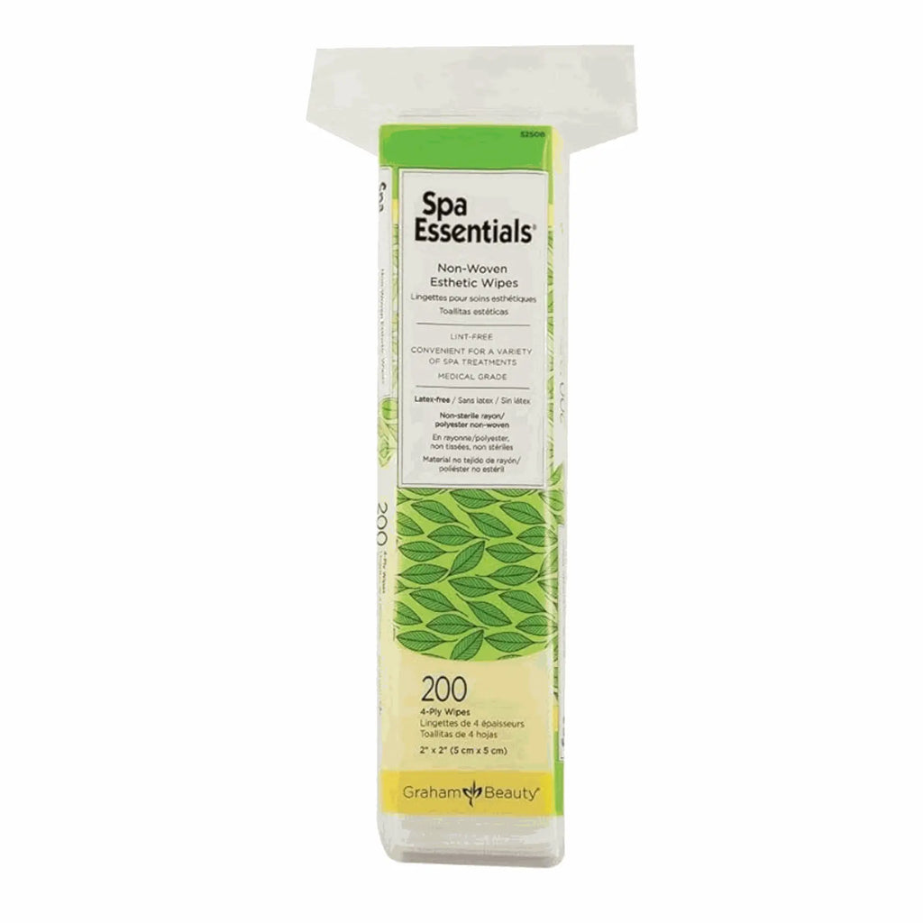 Graham Spa Essentials 2 x 2 Esthetic Wipes 200 Ct | 52508