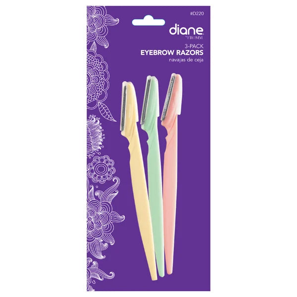 Diane Eyebrow Razor 3pk | D220