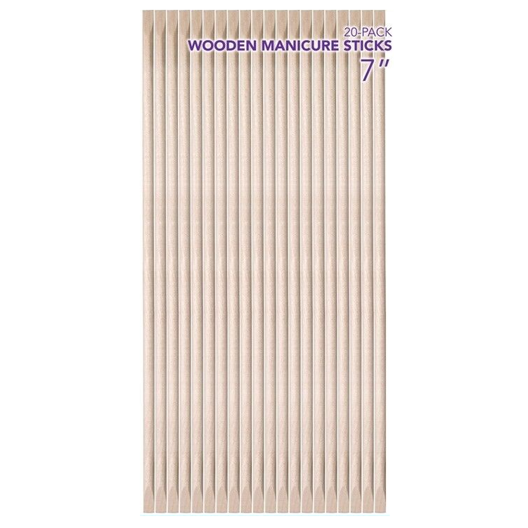 Diane Wooden Manicure Sticks 7"