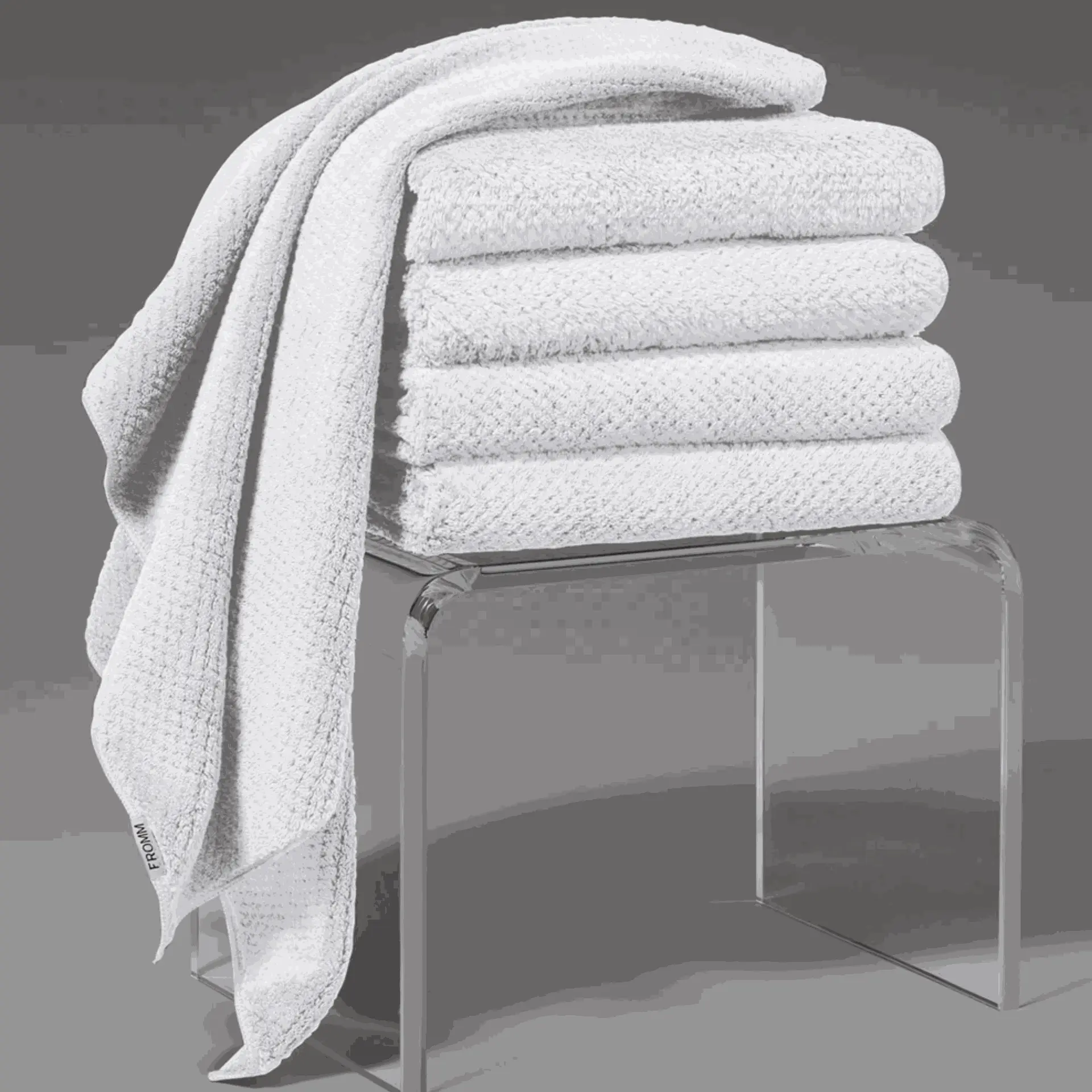 FROMM SOFTEES PLUSH MICROFIBER BLEACHPROOF TOWELS | 6 PACK | 20"X34"