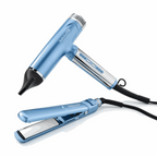 BABYLISS NANO TITANIUM LIMITED EDITION NANO LIGHT DRYER & 1" ULTRA-THIN FLAT IRON | BNTPP79