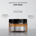 TRUSS Nutri Infusion Hair Mask - Deep Conditioning Treatment for Dry, Damaged, or Chemically Treated Hair with Myrica Fruit Wax - Restores Lipids, Hyd