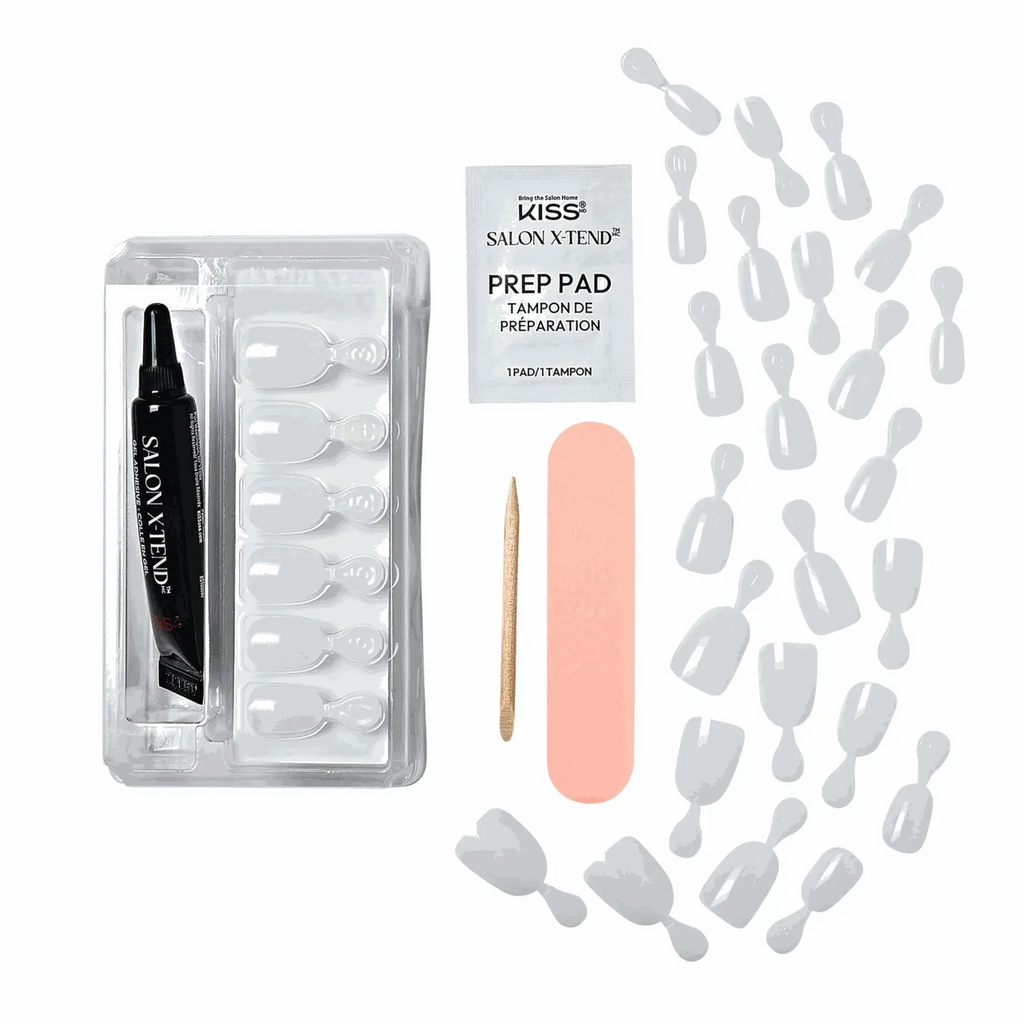 KISS SALON LED SOFT GEL NAIL KIT- KEEP IT