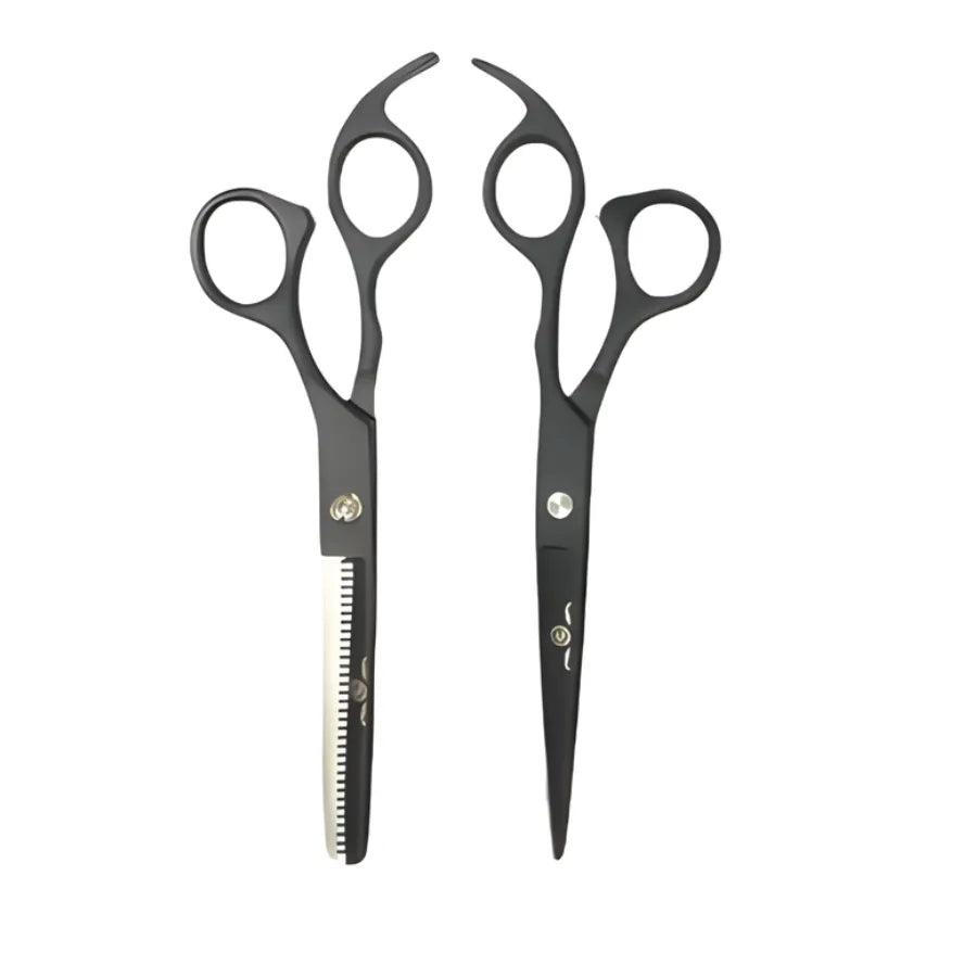 ROLDA SCISSOR & SHEAR SET 7 INCH BLACK